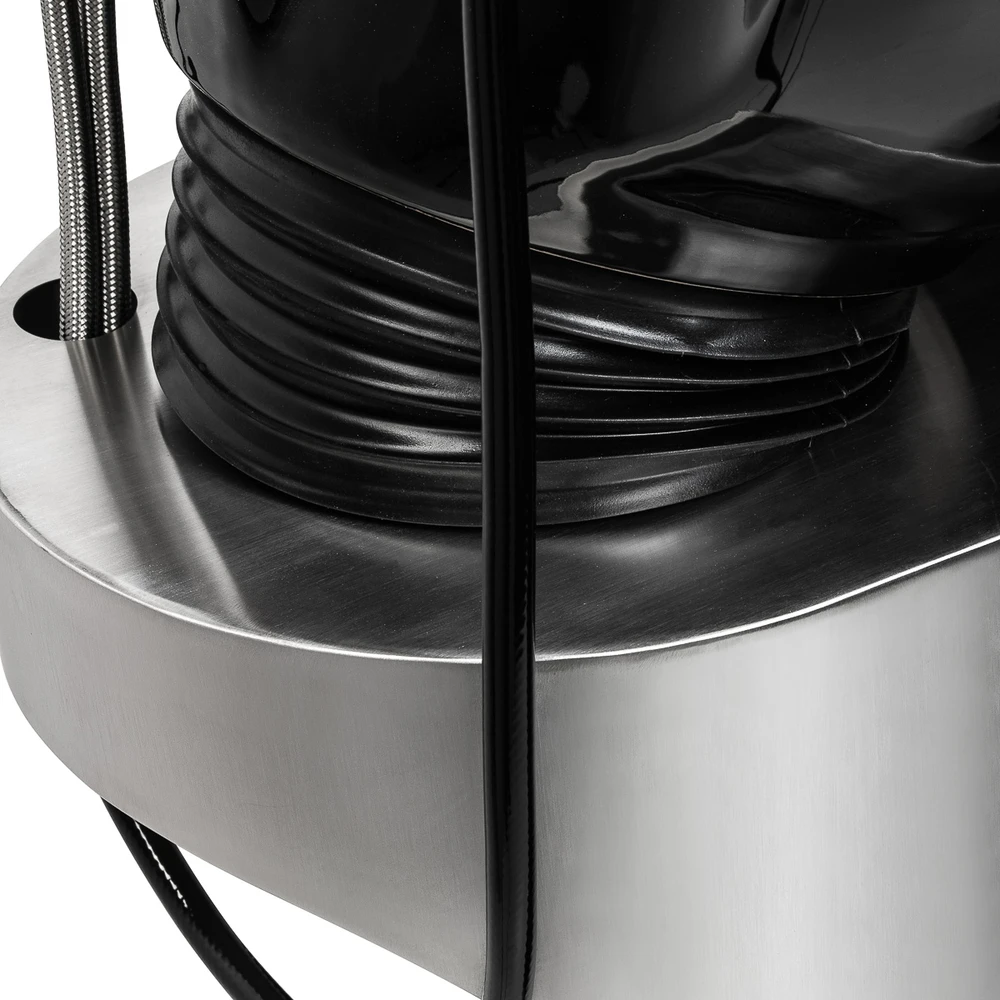Activeshop Kirpyklos plautuvė Gabbiano Sylvia su masažo funkcija – juoda