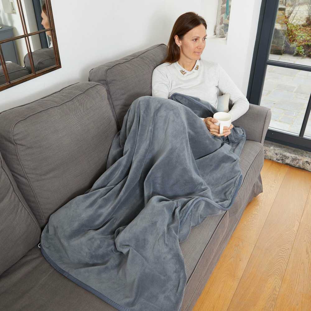 Elektrinė šildanti antklodė Lanaform Overblanket