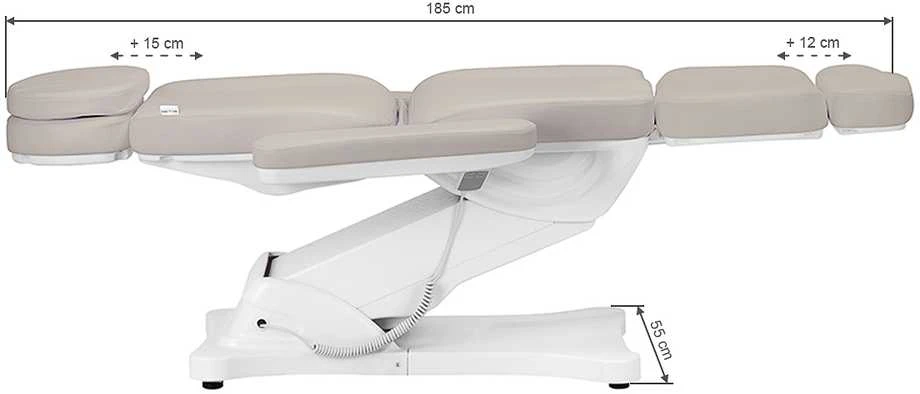 Activeshop Elektrinis kosmetologinis krėslas SILLON CLASSIC 3 rusvai gelsvas