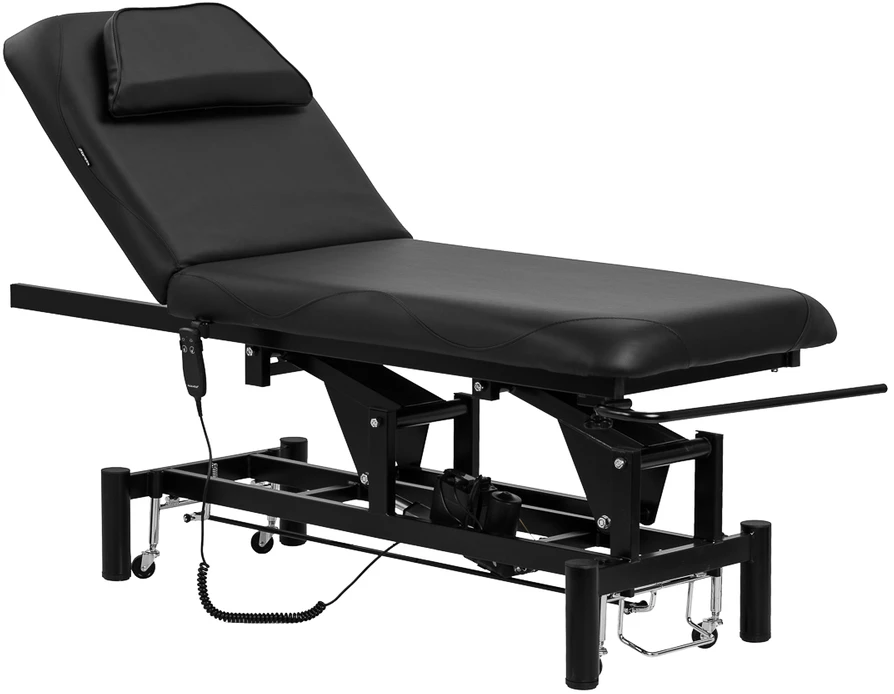 Activeshop Elektrinis masažo stalas Azzurro 684A, juodas (1 pavara)