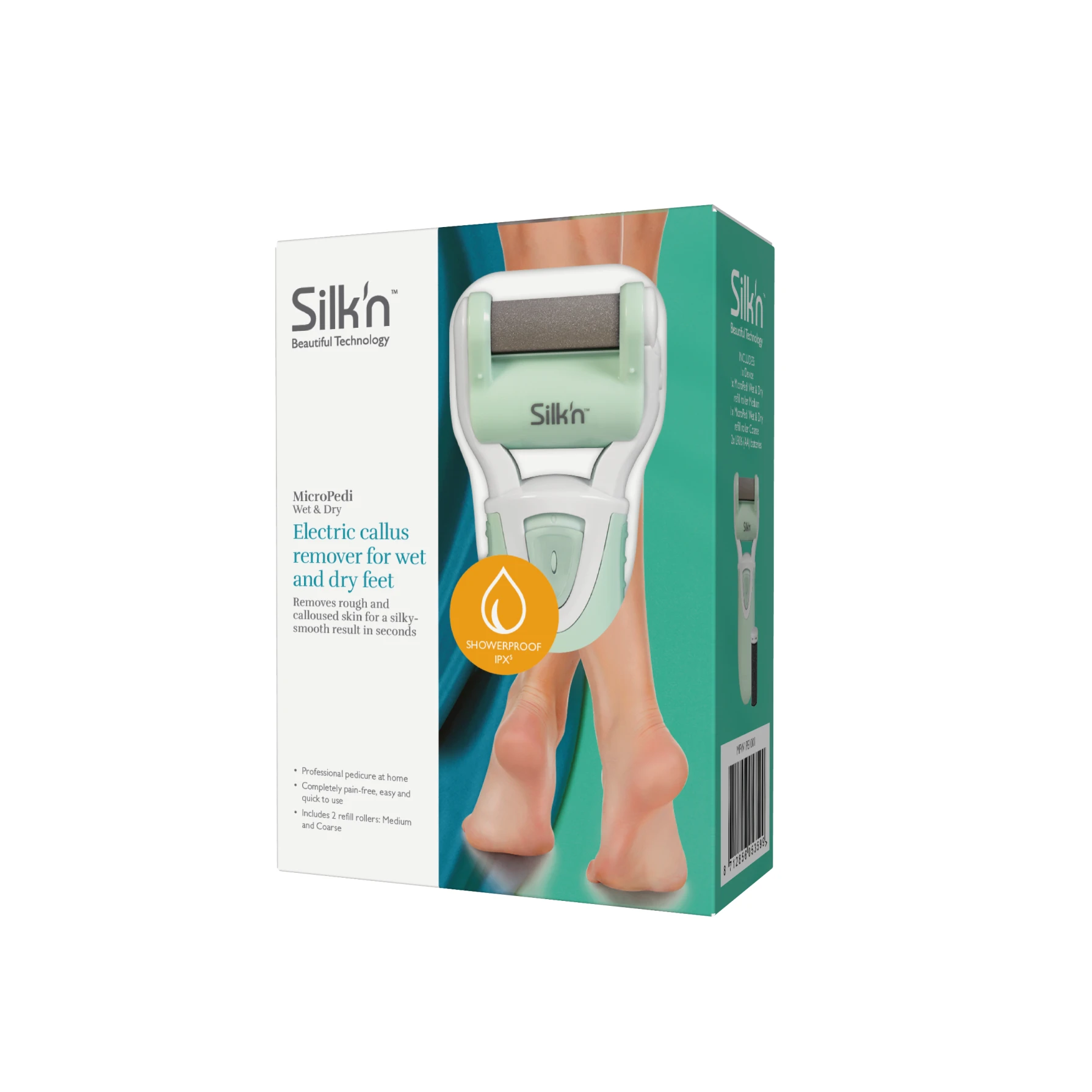 Elektrinis pėdų šveitiklis Silk'n Micro Pedi Wet&Dry