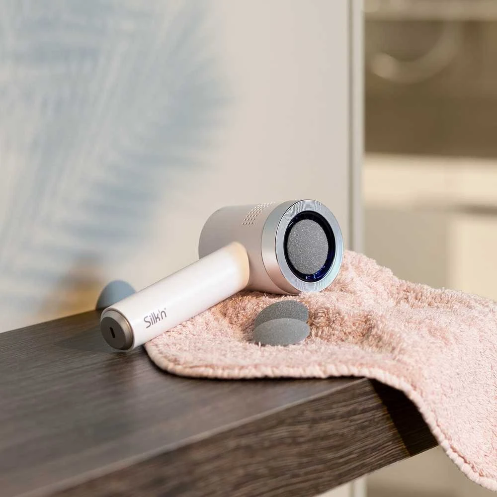 Elektrinis pėdų šveitiklis Silk'n VacuPedi Sidabrinis