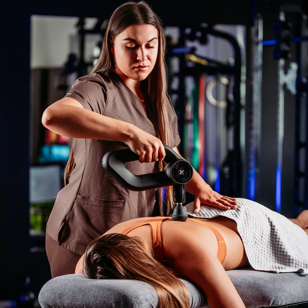 Elektrinis profesionalus masažo pistoletas Habys Pro Therapy Max