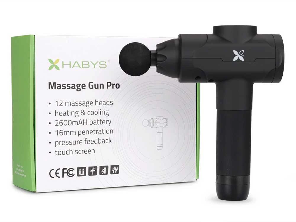 Habys Elektrinis rankinis masažuoklis Massage Gun Pro