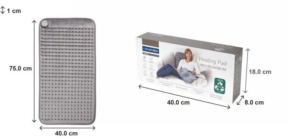 Elektrinis šildantis kilimėlis Lanaform Heating Pad