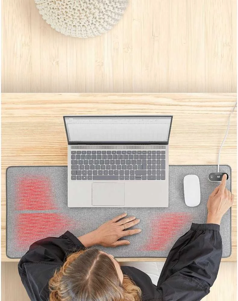 Elektrinis šildomas kilimėlis ant stalo Lanaform Heating Desk Pad