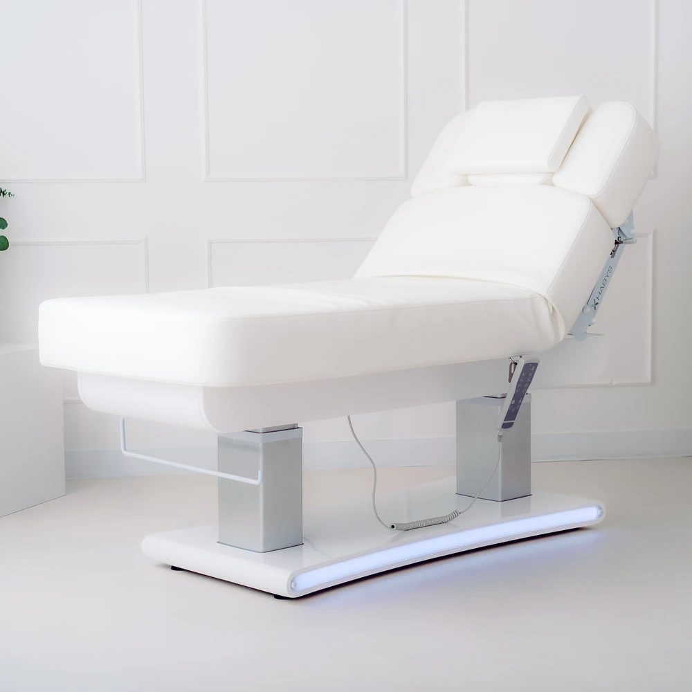 Elektrinis SPA masažo gultas Habys Prestia Gentle Flex 4 varikliai, baltas