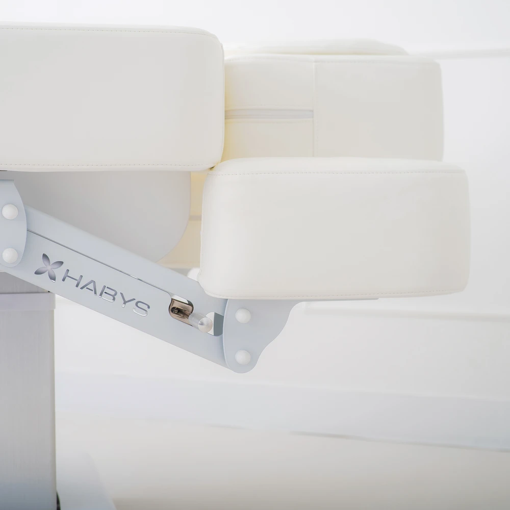 Elektrinis SPA masažo gultas Habys Prestia Gentle Flex 4 varikliai, baltas