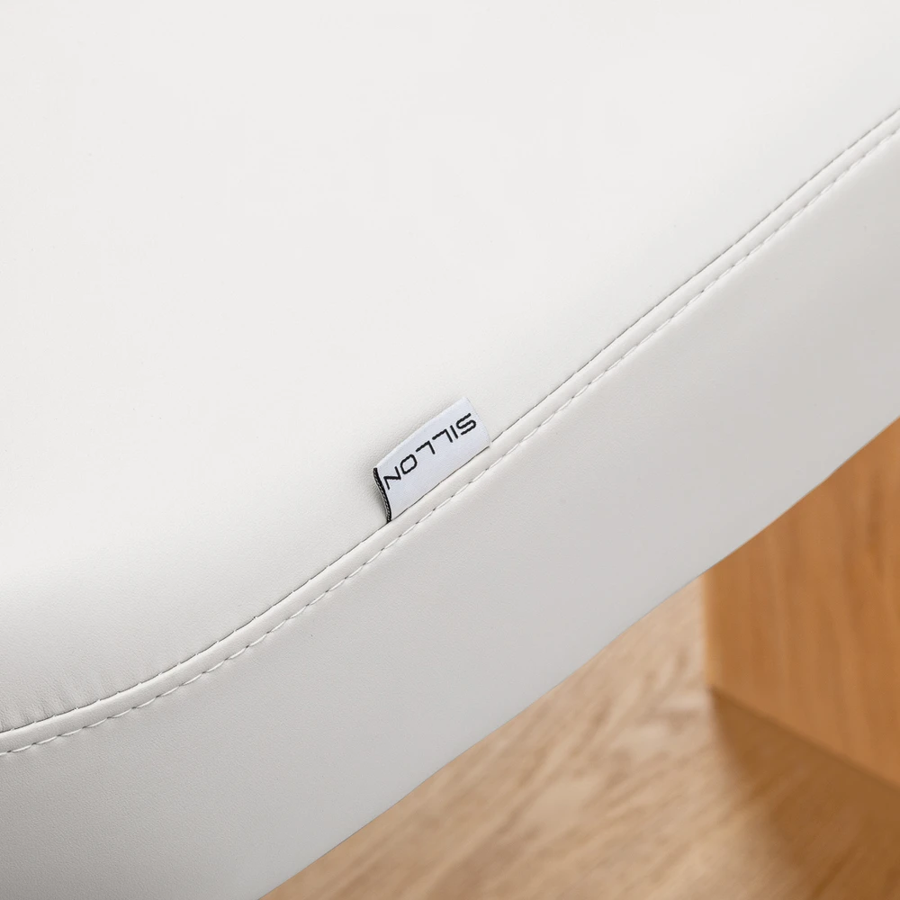 Activeshop Sillon Relax kosmetologinis gultas 63–87 cm baltas