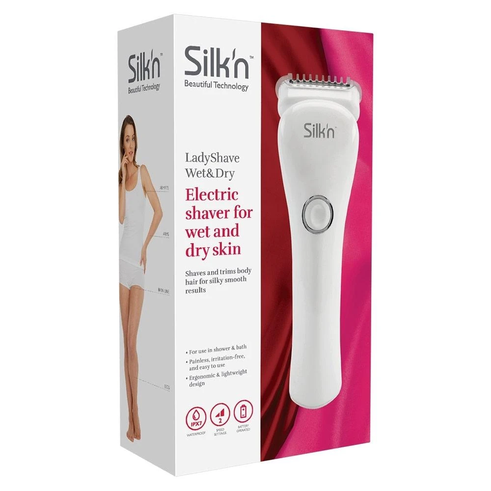 Elektrinis skustuvas Silk'n LadyShave Wet&Dry