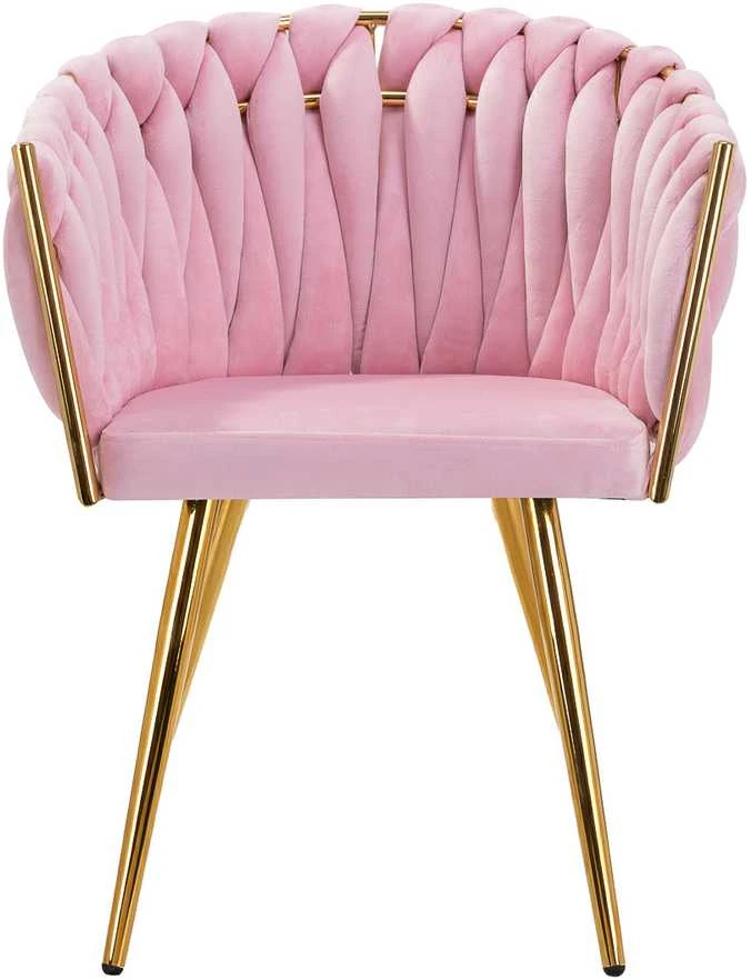 Activeshop Fotelis 4Rico QS-GW06G Velvet Rožinė