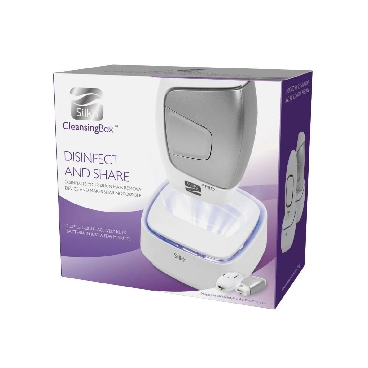 Fotoepiliatoriaus dezinfekavimo įrenginys Silk'n Cleansing Box