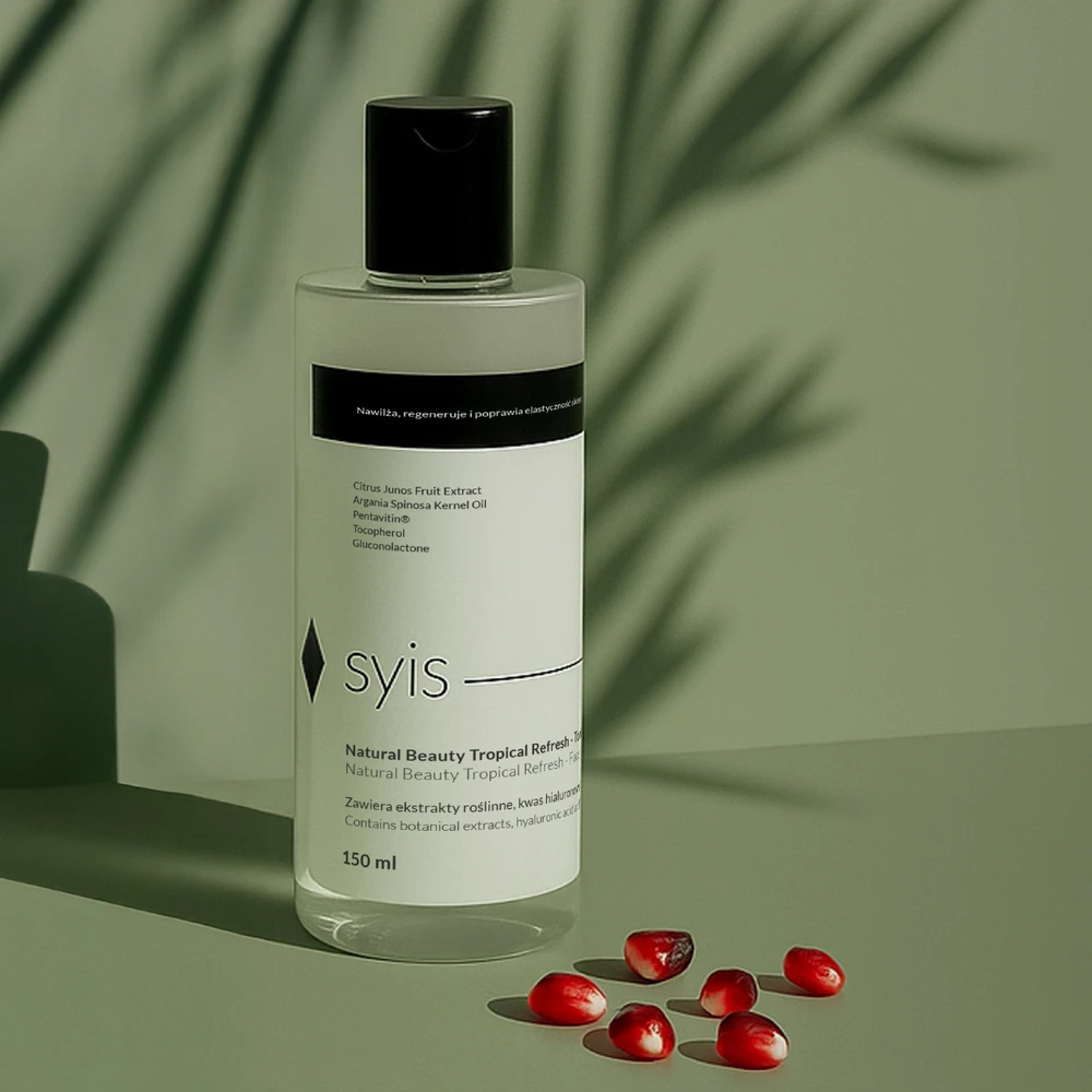 Activeshop Gaivus veido tonikas su rožių hidrolatu SYIS Natural Beauty Tropical Refresh 250 ml
