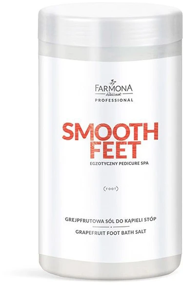 Activeshop Greipfrutų kojų vonios druska Farmona Smooth Feet, 1500 g