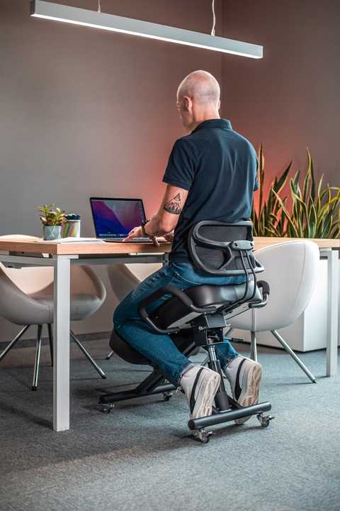 Habys Ergonomiška kėdė ERGO PRO, juoda