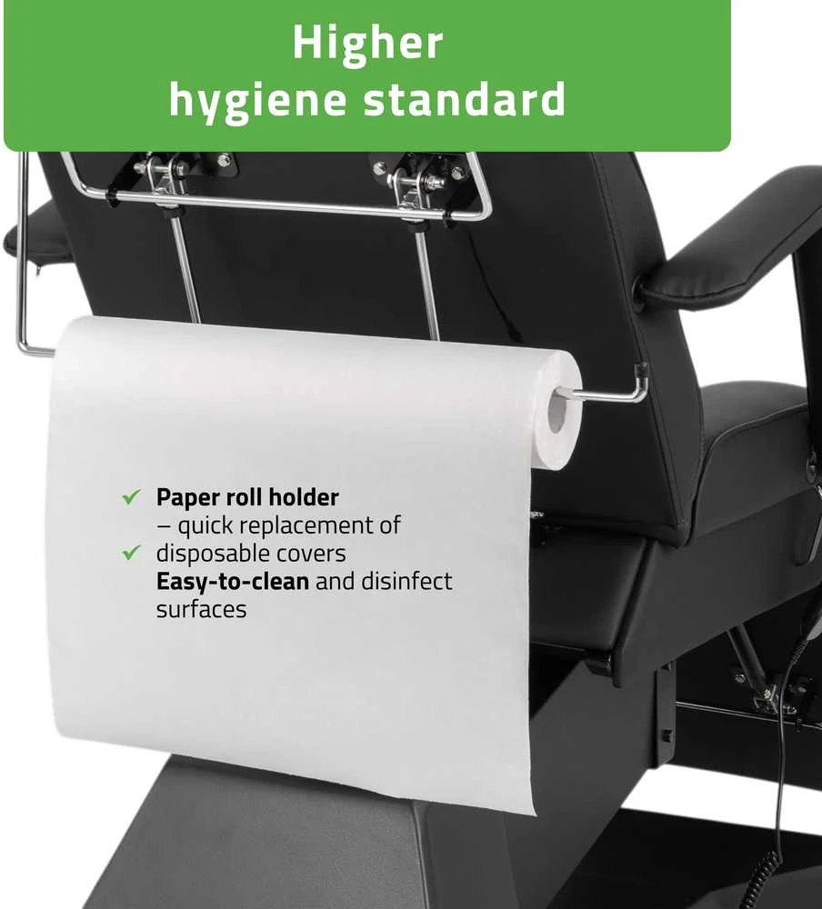 Habys Elektrinis kosmetologinis krėslas Laris Touch Core juodas