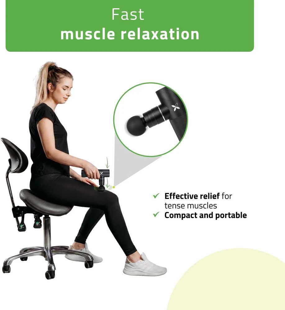 Habys Elektrinis rankinis raumenų masažuoklis Massage Gun Neo