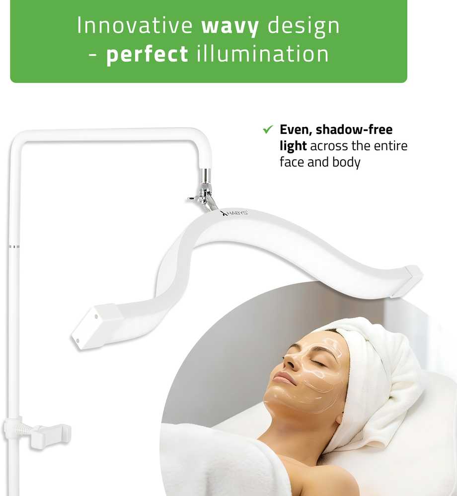 Habys Kosmetologinė LED lempa Vena Light Baltas 45W