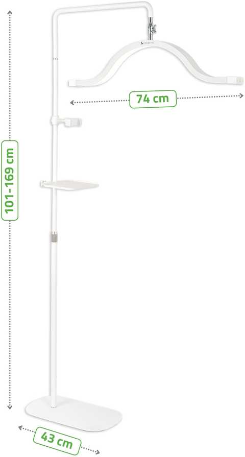 Habys Kosmetologinė LED lempa Vena Light Baltas 45W