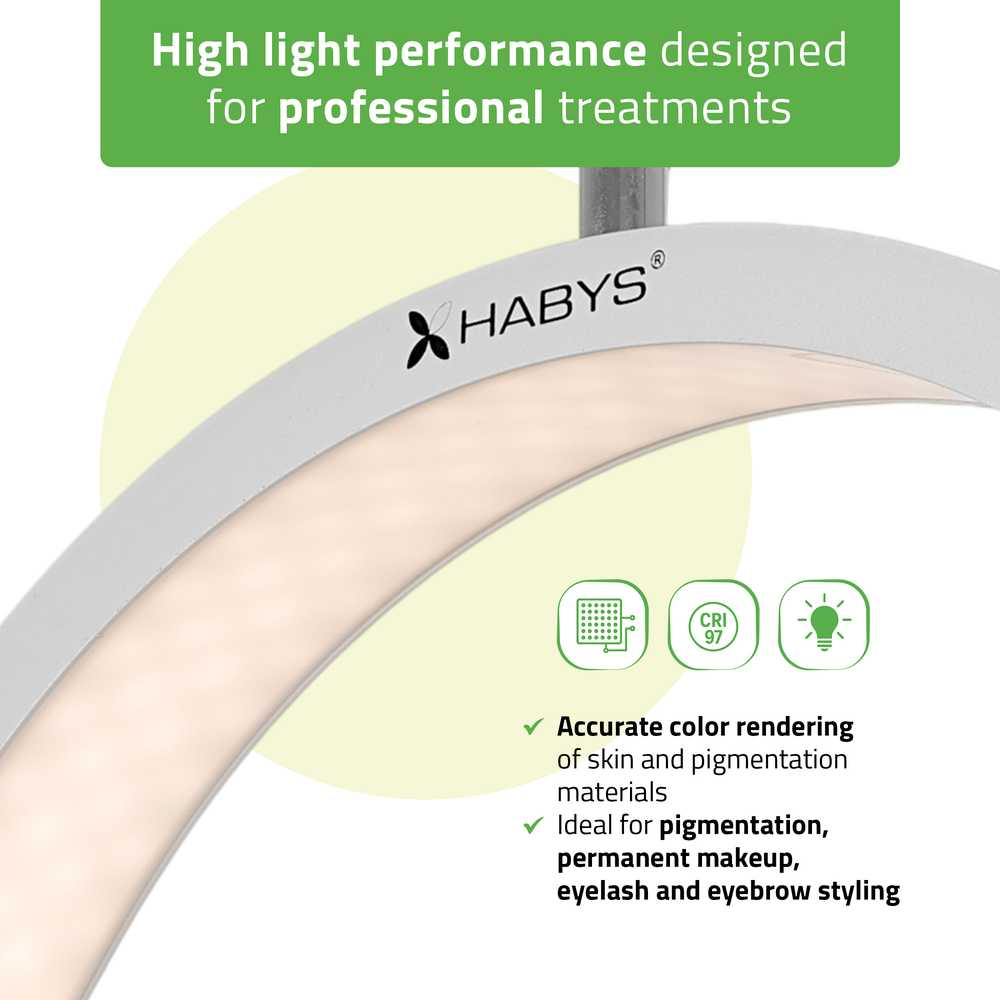 Habys Kosmetologinė LED lempa Vena Light Baltas 45W