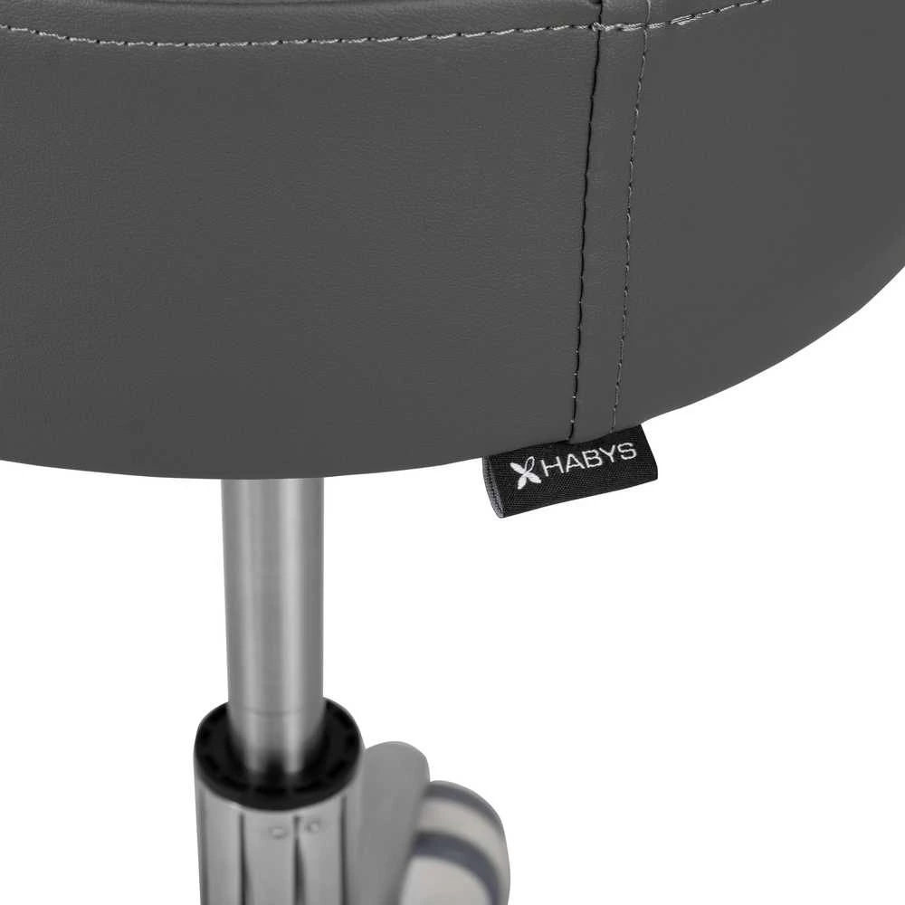 Habys Kosmetologinė meistro kėdutė Mobi stool PVC pilka