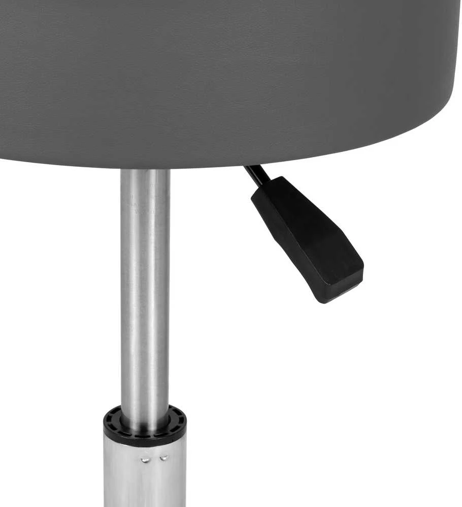 Habys Kosmetologinė meistro kėdutė Mobi stool PVC pilka