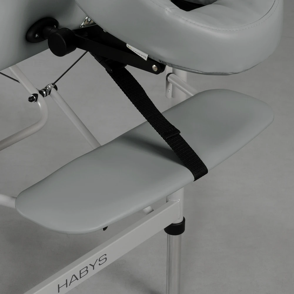Habys Masažo stalas Panda Alu 60 Vinyl Flex K029, pilkas