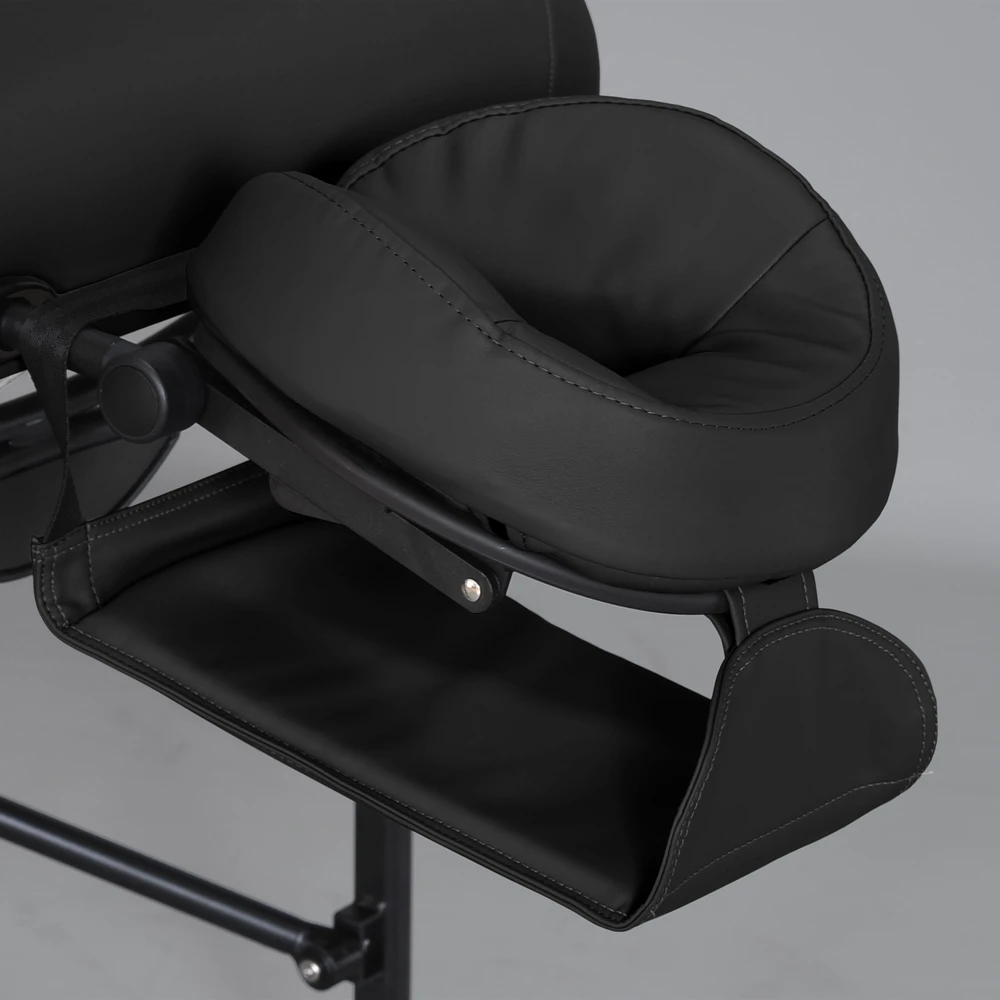 Habys Masažo stalas Smart Alu 70 Vinyl Flex K015, juodas