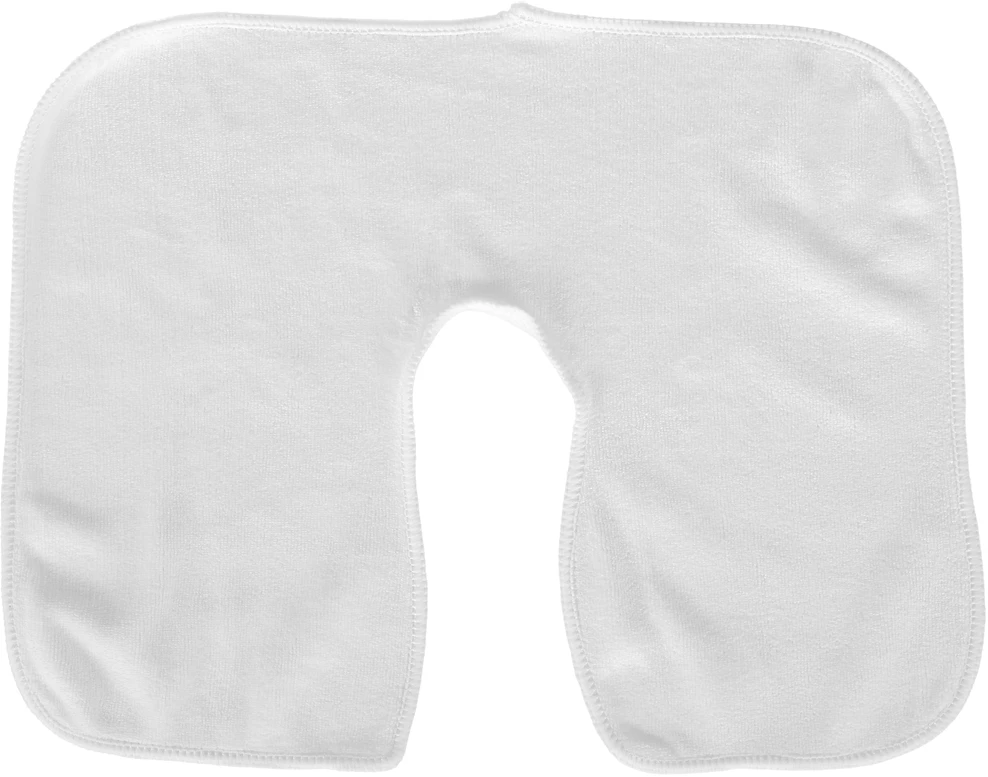 Habys Mikropluošto galvos atramos užvalkalai 35×28 cm, (6 vnt.), balti