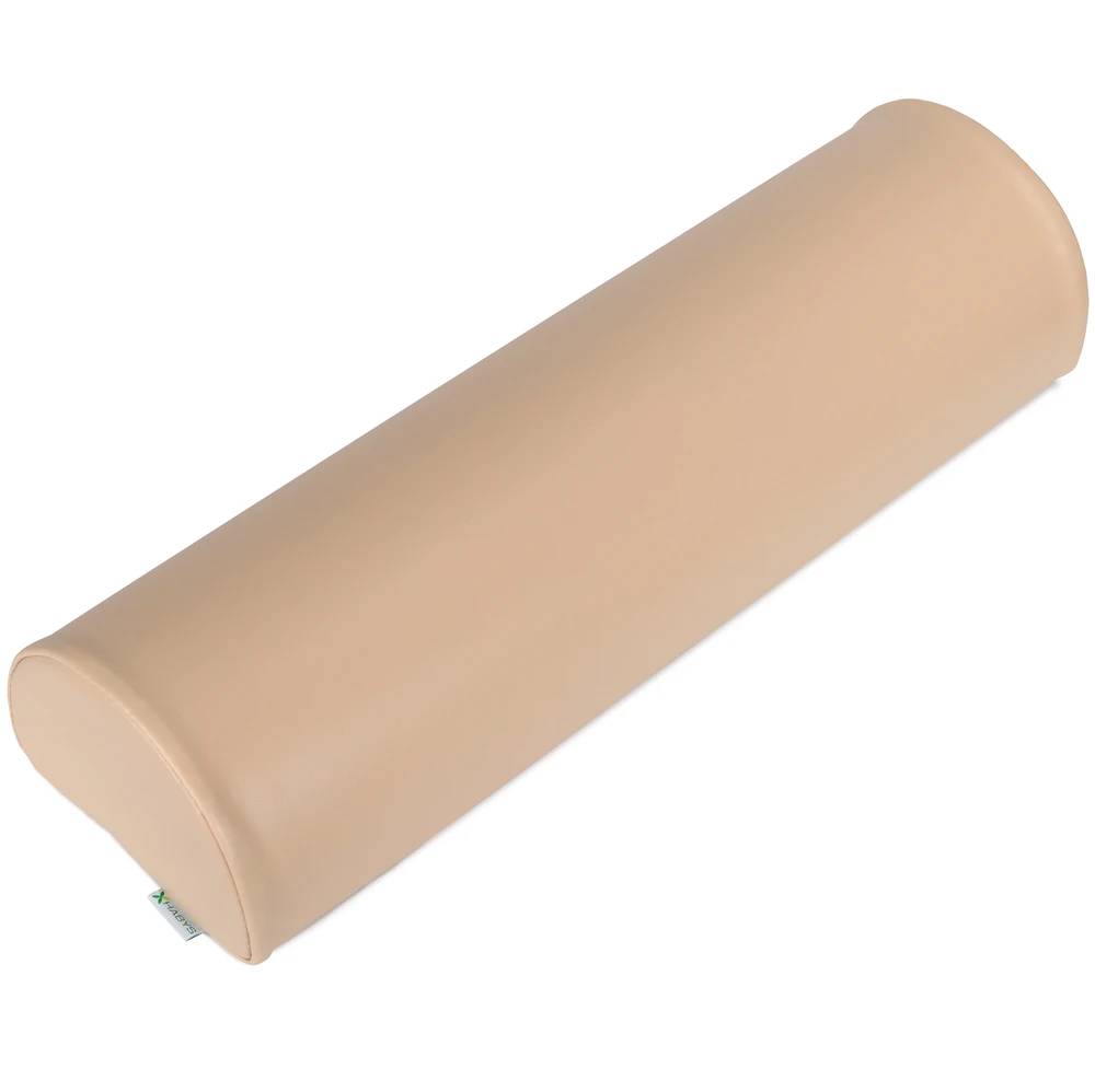 Habys Pusiau apvali pagalvė 60x18x12 K033 smėlio spalvos