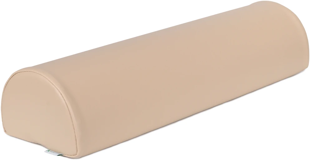 Habys Pusiau apvali pagalvė 60x18x12 K033 smėlio spalvos