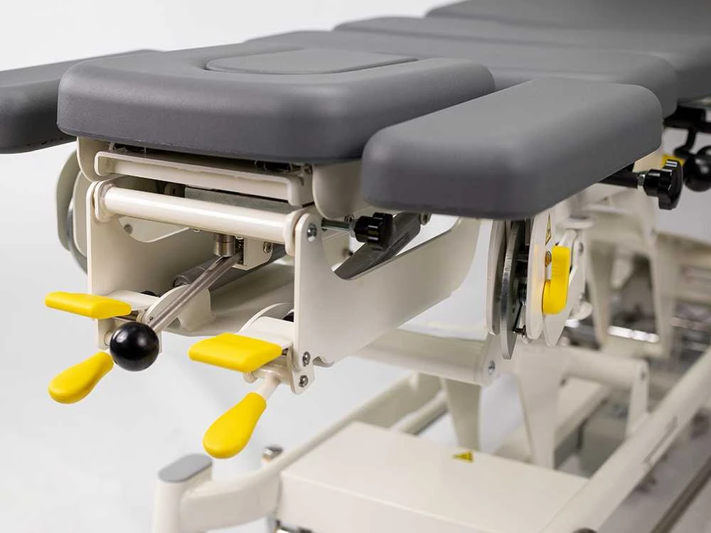 Habys Stacionarus terapinis stalas Upright Chiro Z7, pilkas