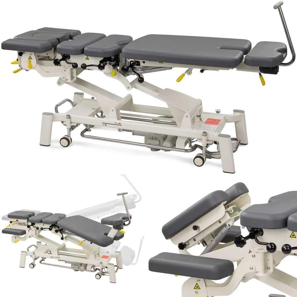 Habys Stacionarus terapinis stalas Upright Chiro Z7, pilkas