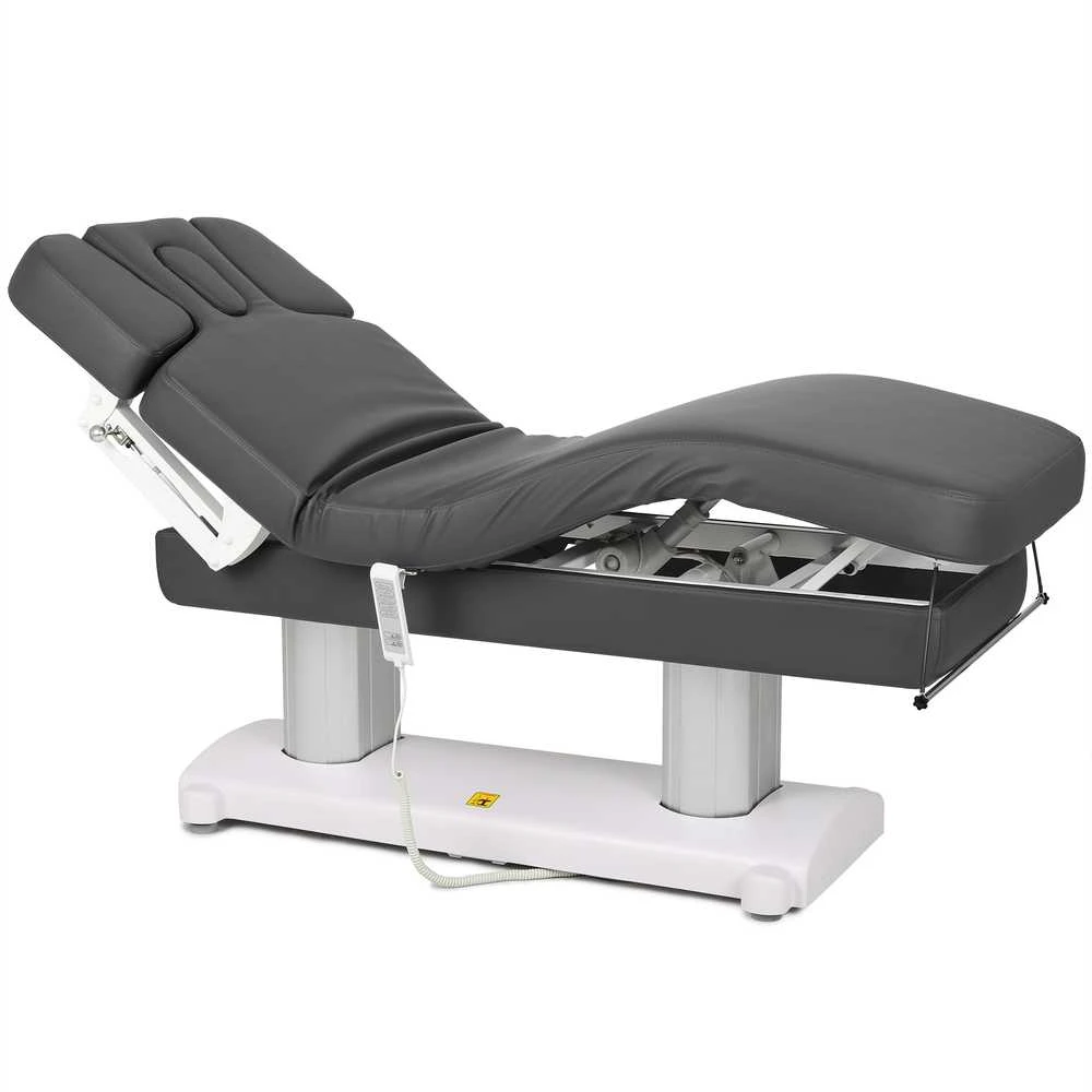 Habys Stacionarus masažo stalas Gemini Flex HEAT, pilkas