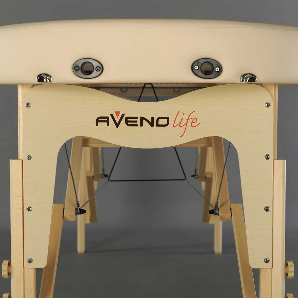 Habys Sulankstomas masažo stalas Aveno Life Elza Soft Touch beige