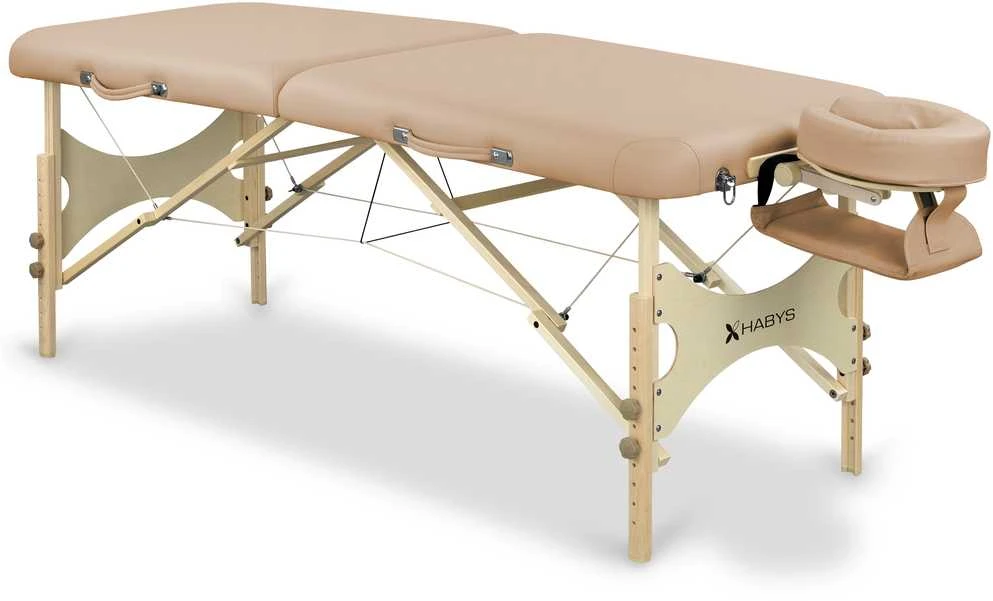 Habys Sulankstomas masažo stalas Bello One 70 Soft Touch beige