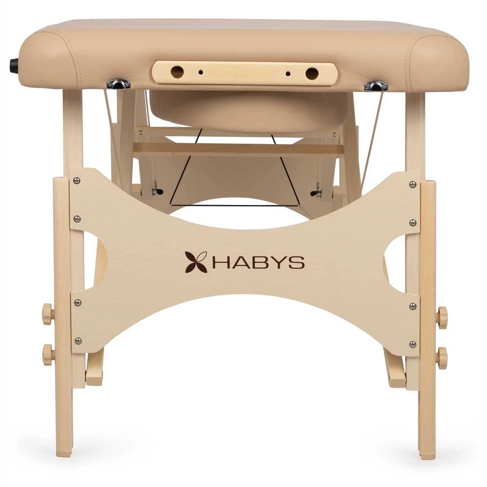 Habys Sulankstomas masažo stalas Bello One 70 Soft Touch beige