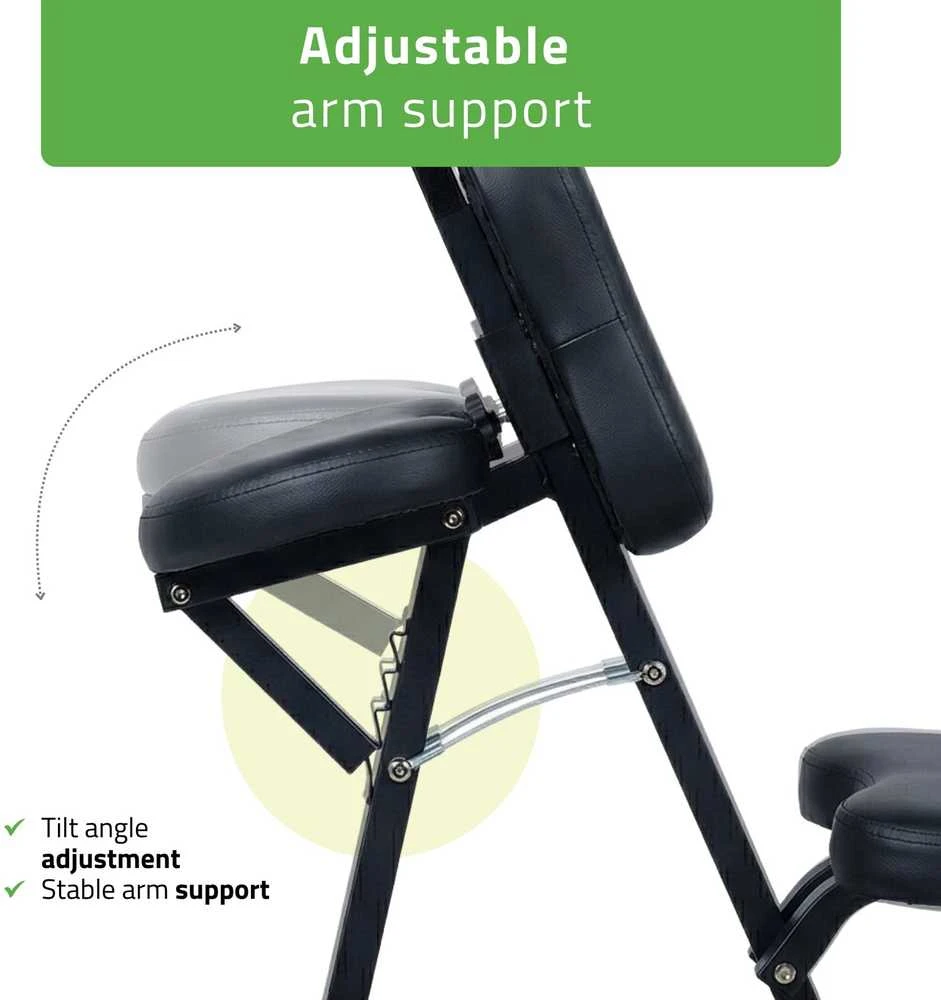 Habys Vertikalaus masažo kėdė Flexo Comfy Base juodas