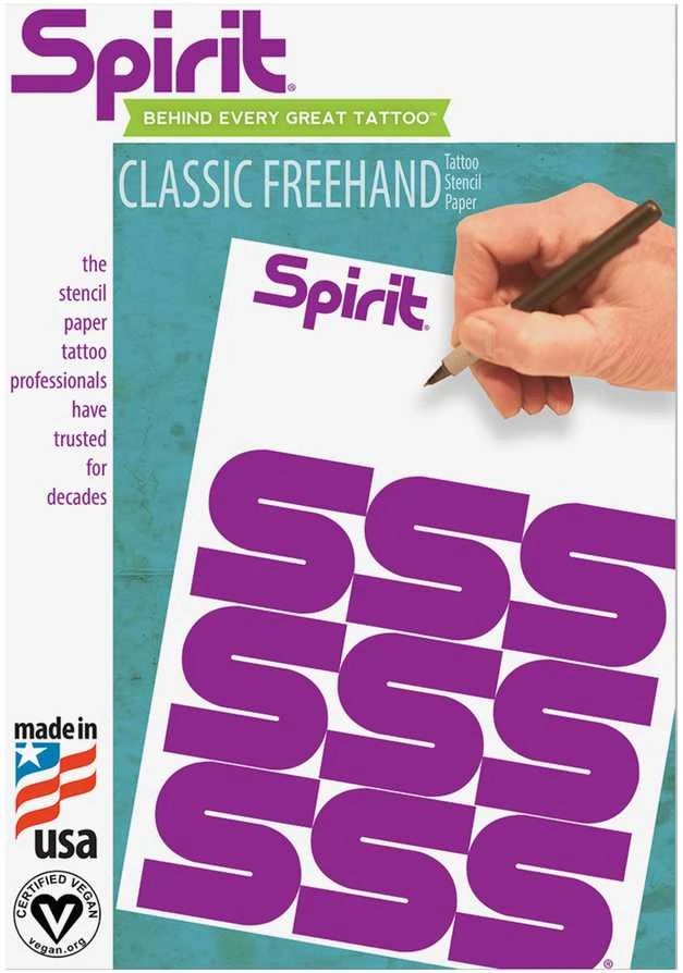 Activeshop CLASSIC Hektografinė kalkė „Spirit“: klasikinis laisvos rankos perkėlimo popierius