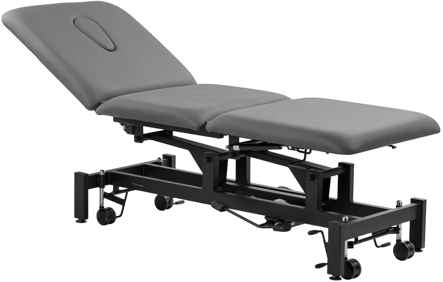 Activeshop Hidraulinis masažo ir fizioterapijos stalas Balance Solidum 3, pilkas