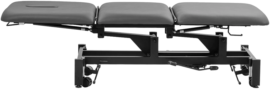 Activeshop Hidraulinis masažo ir fizioterapijos stalas Balance Solidum 3, pilkas