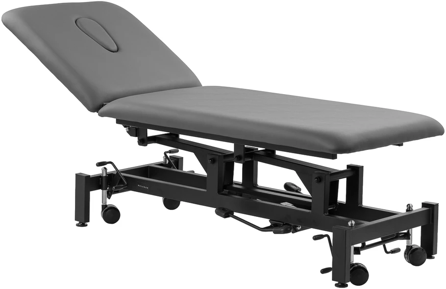 Activeshop Hidraulinis masažo ir fizioterapijos stalas Balance Solidum 5, pilkas