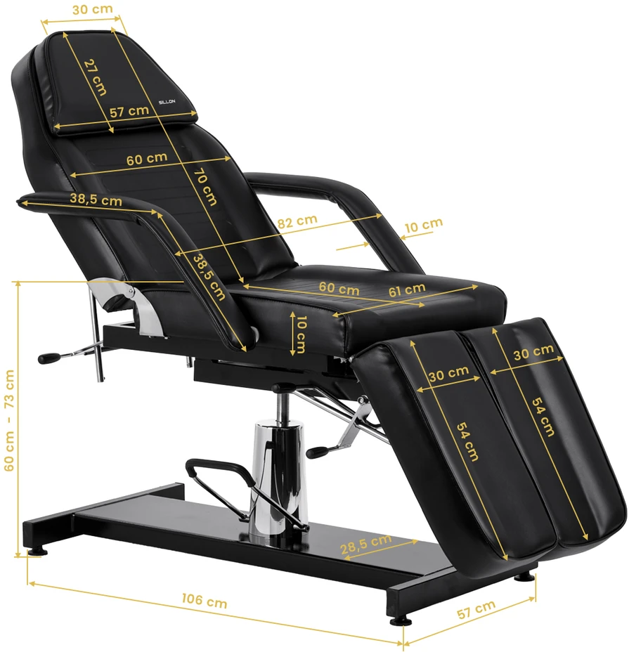 Activeshop Hidraulinis pedikiūro kosmetologinis krėslas Sillon 210