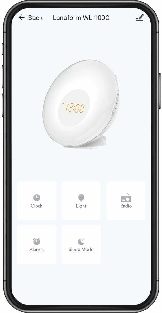 Išmanusis miego terapijos prietaisas Lanaform WL‑100C