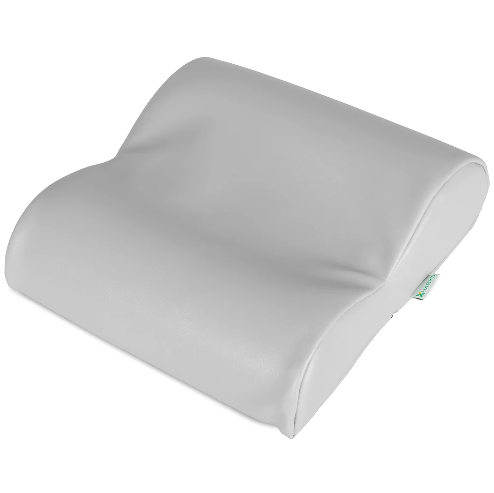 Kaklo masažo pagalvėlė Habys Satin Comfort, šviesiai pilka