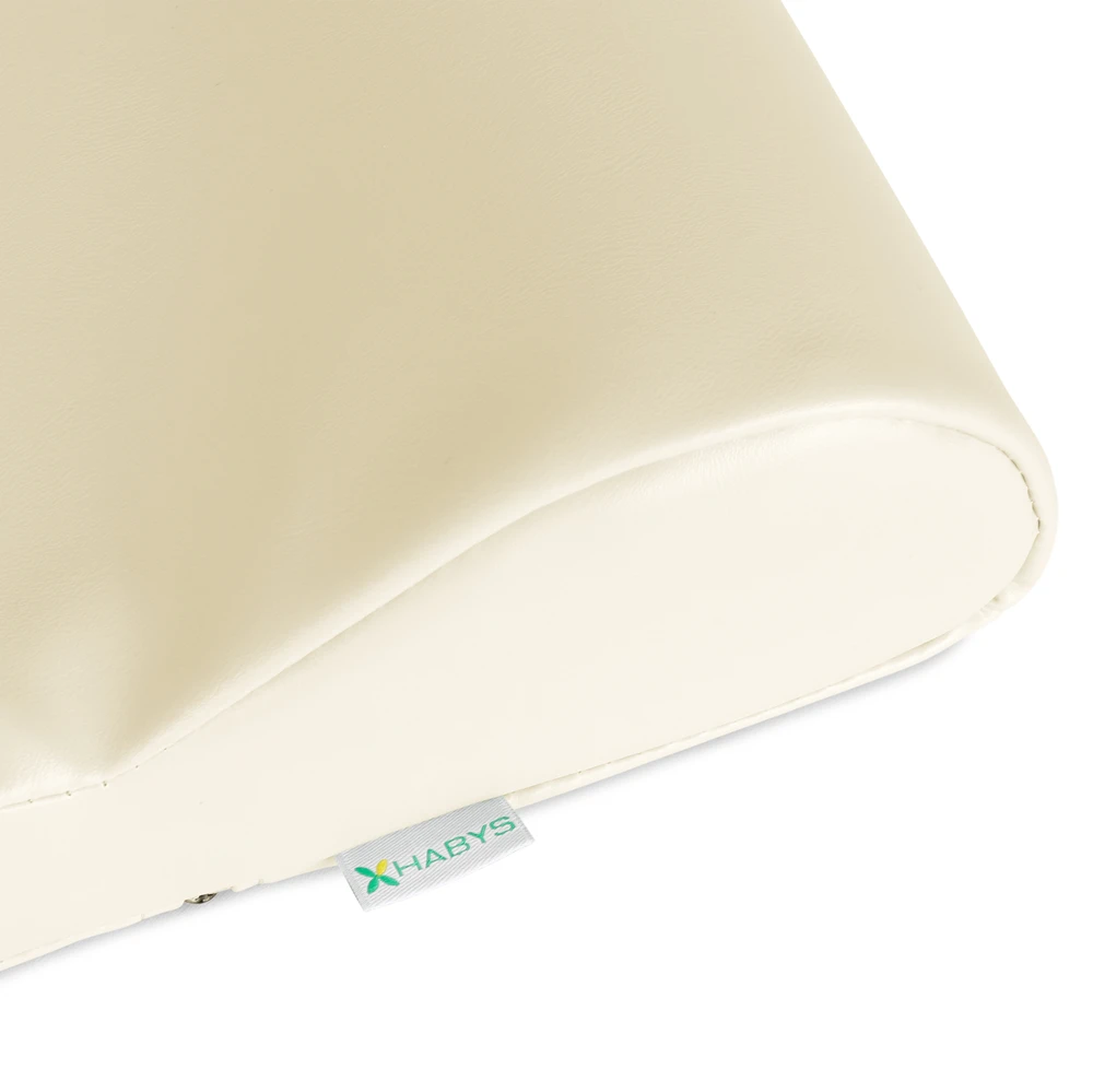 Kaklo masažo pagalvėlė Habys Satin Comfort, smėlio spalvos