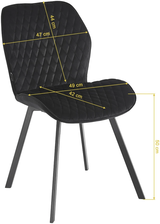 Activeshop Kėdė 4Rico Vetro juoda