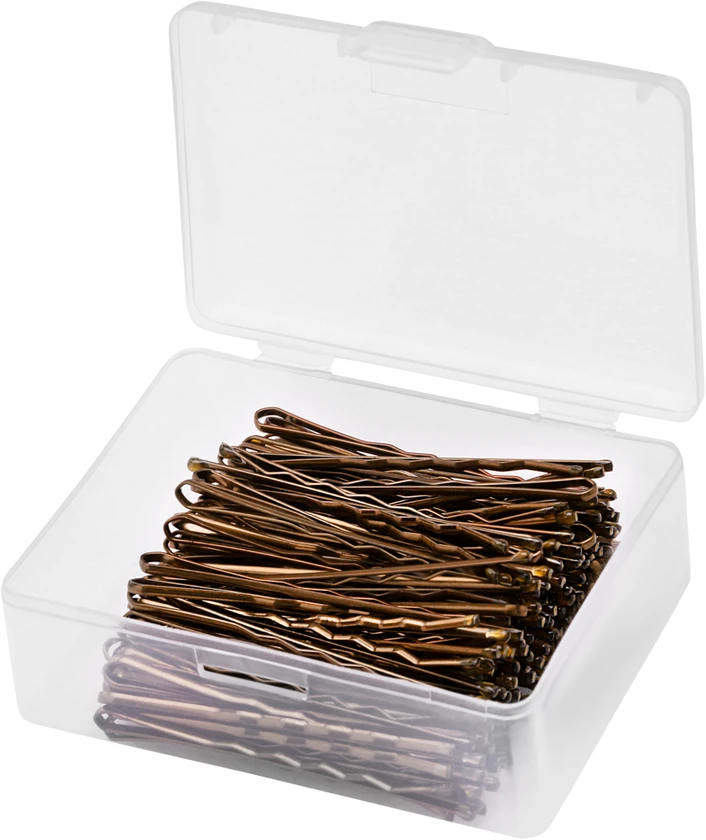 Activeshop Kirpėjo plaukų smeigtukai 120 vnt.,6 cm aukso spalvos