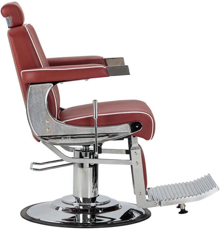 Activeshop Kirpyklos barberio kėdė Gabbiano Visionerio Raudona and Chrome