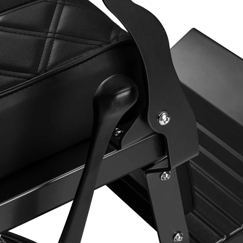 Activeshop Kirpyklos kėdė Barber Chair Gabbiano Carlos Juodas